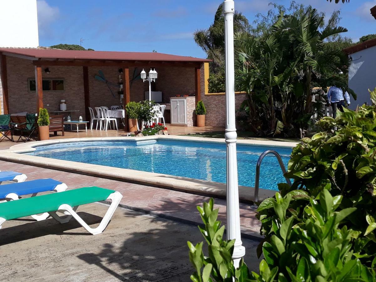 Chalet La Huerta Con Piscina Y Wifi Conil De La Frontera Exterior foto